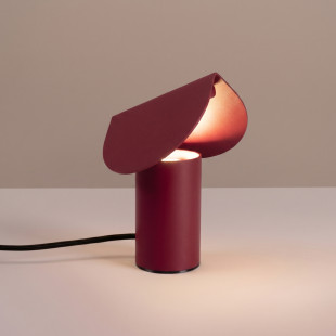 Lampa biurkowa BISCUIT burgund LED 3000K Thoro