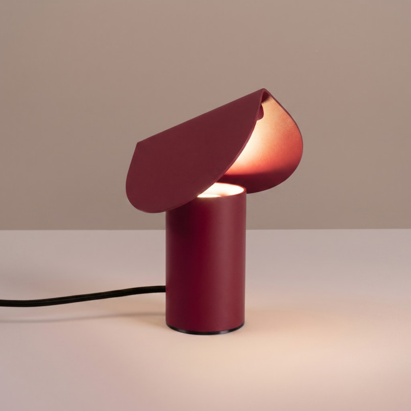 Lampa biurkowa BISCUIT burgund LED 3000K Thoro