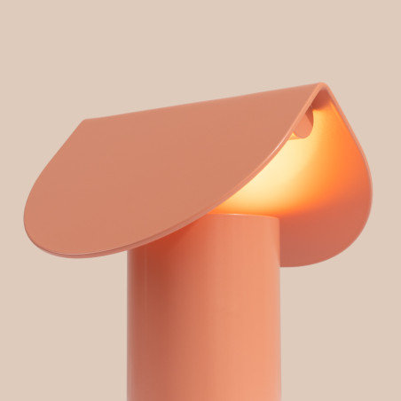 Lampa biurkowa BISCUIT brzoskwiniowy LED 3000K Thoro