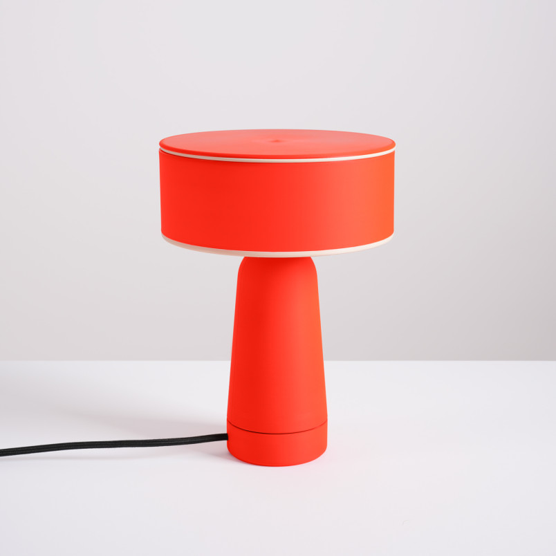 Lampa biurkowa AXO czerwona Thoro