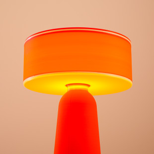 Lampa biurkowa AXO czerwona Thoro