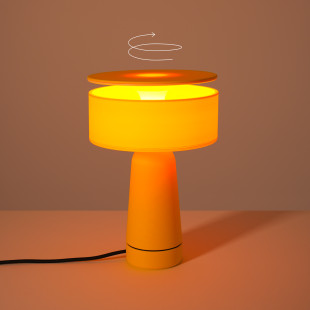 Lampa biurkowa AXO żółta Thoro
