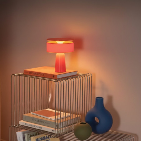 Lampa biurkowa AXO czerwona Thoro