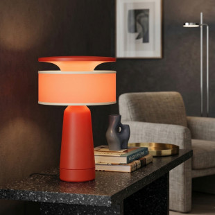 Lampa biurkowa AXO czerwona Thoro
