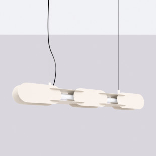 Lampa wisząca CHAIN 91 beżowa LED 3000K Thoro