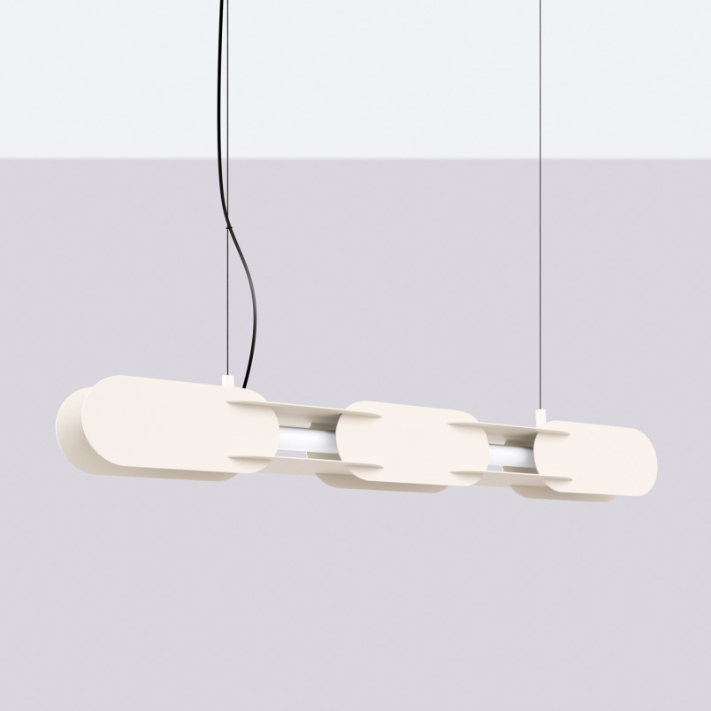Lampa wisząca CHAIN 91 beżowa LED 4000K Thoro