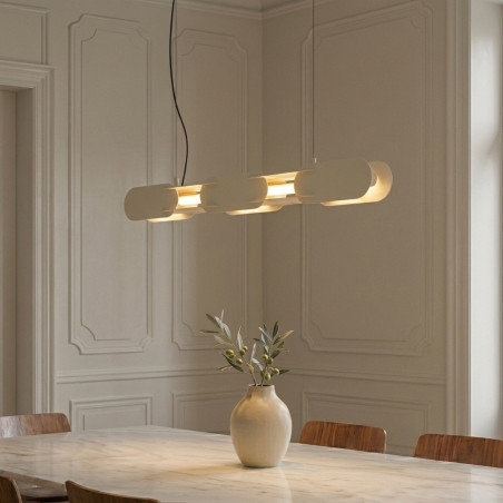 Lampa wisząca CHAIN 91 beżowa LED 3000K Thoro
