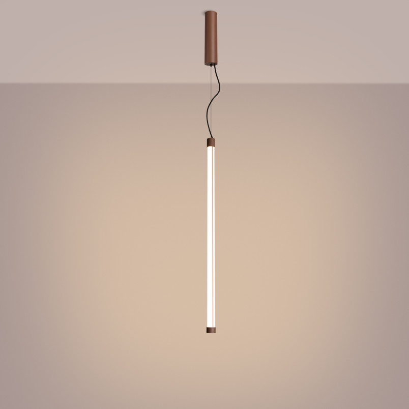 Lampa wisząca TRANG 75 brązowa LED 3000K Thoro