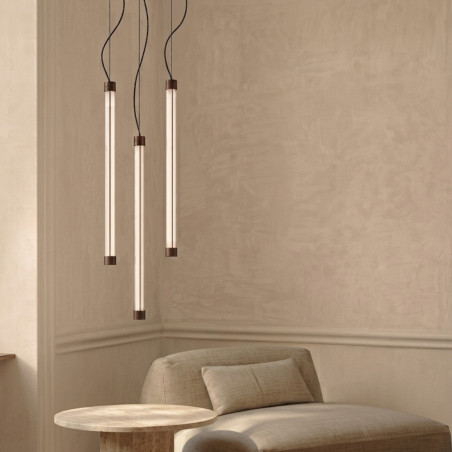 Lampa wisząca TRANG 75 brązowa LED 3000K Thoro