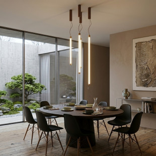 Lampa wisząca TRANG 75 brązowa LED 4000K Thoro