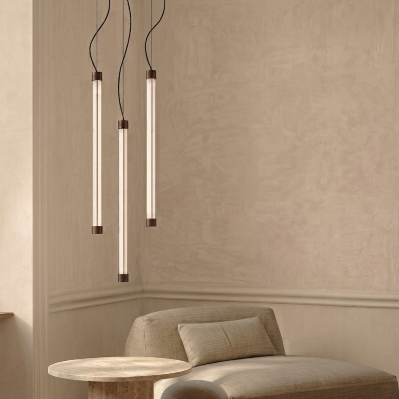 Lampa wisząca TRANG 75 brązowa LED 4000K Thoro