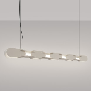Lampa wisząca CHAIN 158 beżowa LED 4000K Thoro