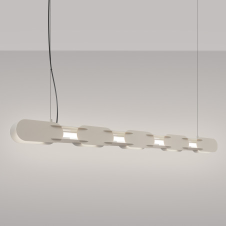 Lampa wisząca CHAIN 158 beżowa LED 4000K Thoro