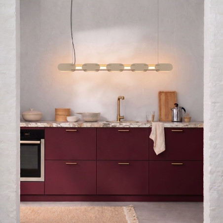 Lampa wisząca CHAIN 158 beżowa LED 4000K Thoro