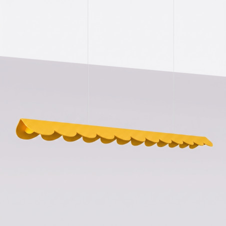 Lampa wisząca BISCUIT 130 żółta LED 3000K Thoro