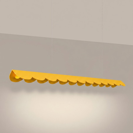 Lampa wisząca BISCUIT 130 żółta LED 3000K Thoro