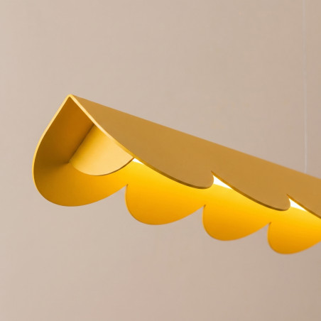 Lampa wisząca BISCUIT 130 żółta LED 3000K Thoro