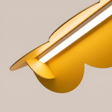 Lampa wisząca BISCUIT 130 żółta LED 3000K Thoro