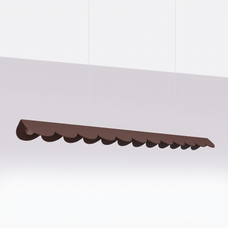 Lampa wisząca BISCUIT 130 brązowa LED 3000K Thoro