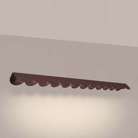 Lampa wisząca BISCUIT 130 brązowa LED 3000K Thoro