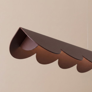 Lampa wisząca BISCUIT 130 brązowa LED 3000K Thoro