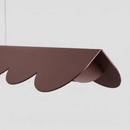 Lampa wisząca BISCUIT 130 brązowa LED 3000K Thoro