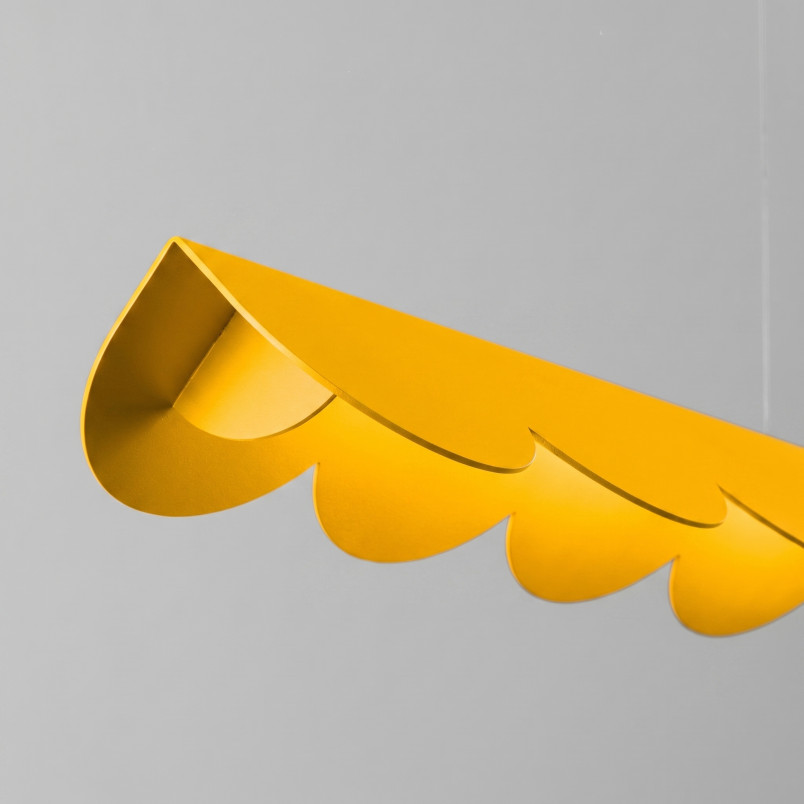 Lampa wisząca BISCUIT 130 żółta LED 4000K Thoro