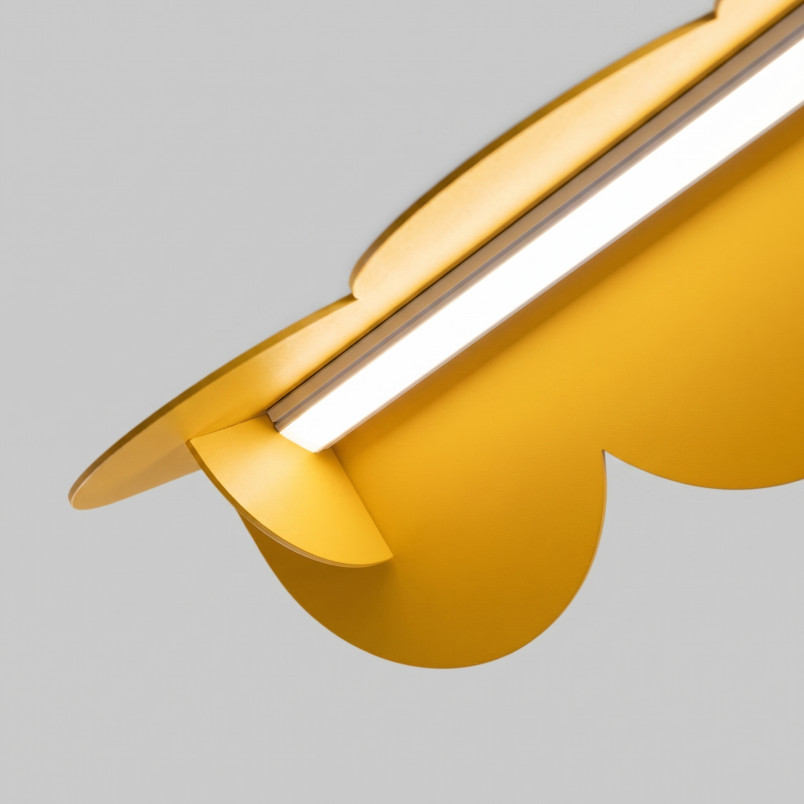 Lampa wisząca BISCUIT 130 żółta LED 4000K Thoro