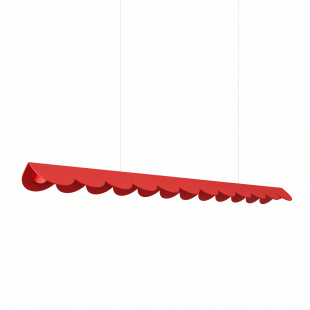 Lampa wisząca BISCUIT 130 czerwona LED 4000K Thoro