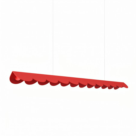 Lampa wisząca BISCUIT 130 czerwona LED 4000K Thoro