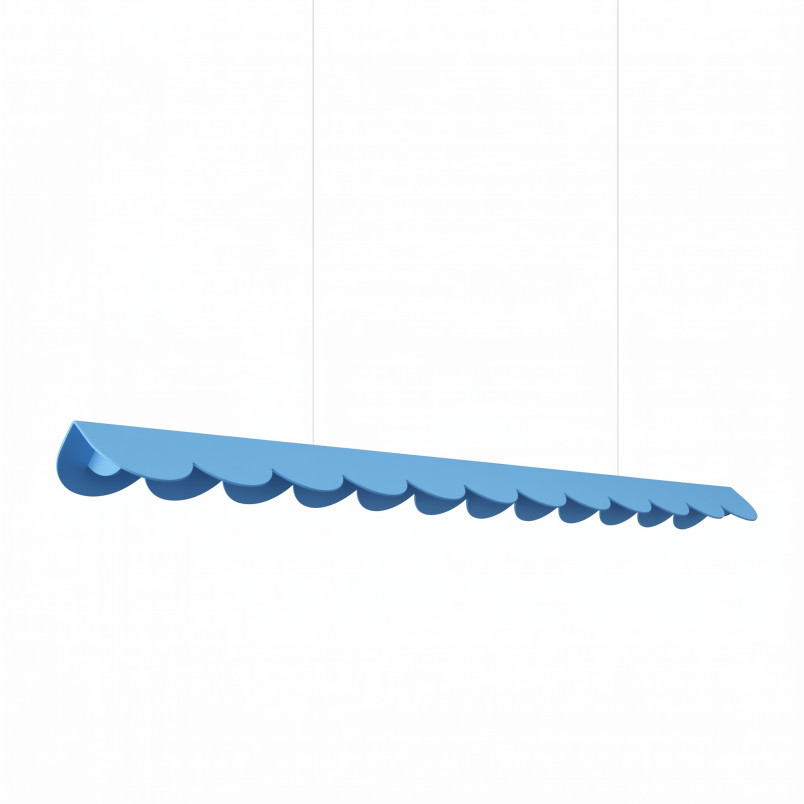 Lampa wisząca BISCUIT 130 błękitna LED 4000K Thoro