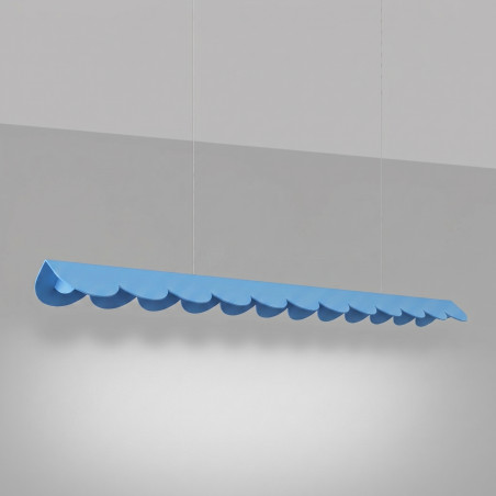 Lampa wisząca BISCUIT 130 błękitna LED 4000K Thoro