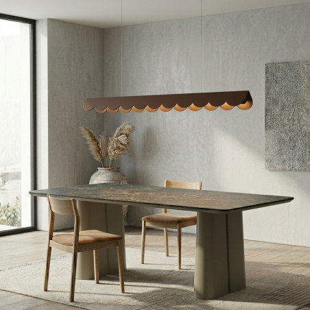 Lampa wisząca BISCUIT 130 brązowa LED 4000K Thoro