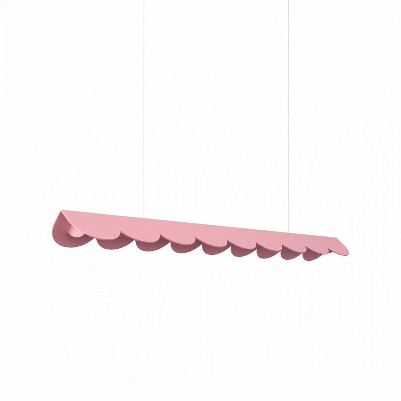 Lampa wisząca BISCUIT 100 różowa LED 3000K Thoro
