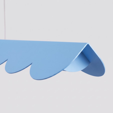 Lampa wisząca BISCUIT 130 błękitna LED 4000K Thoro