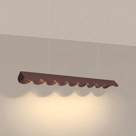 Lampa wisząca BISCUIT 100 brązowa LED 3000K Thoro