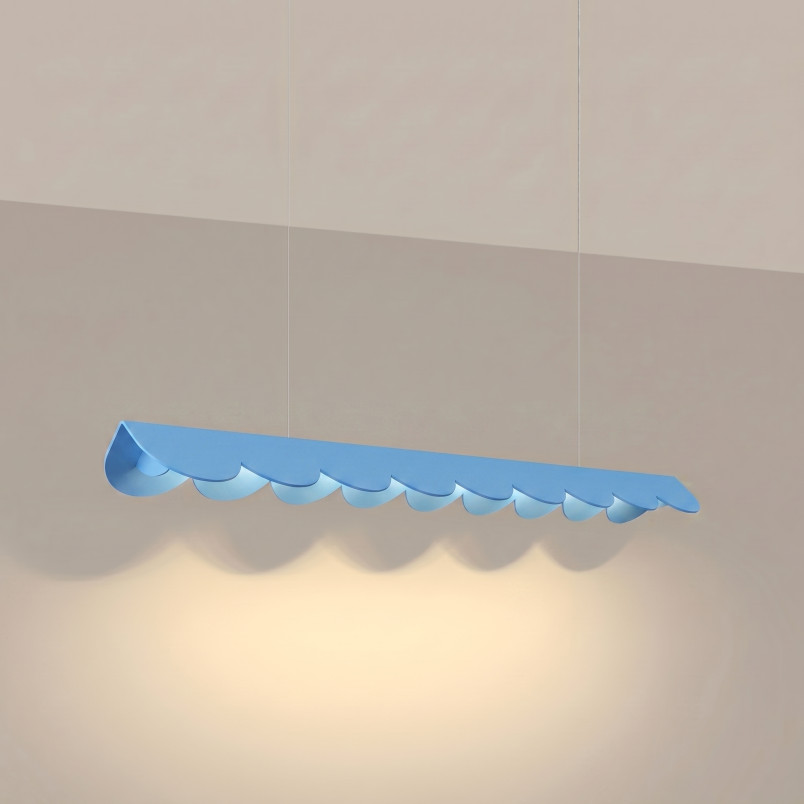 Lampa wisząca BISCUIT 100 błękitna LED 3000K Thoro