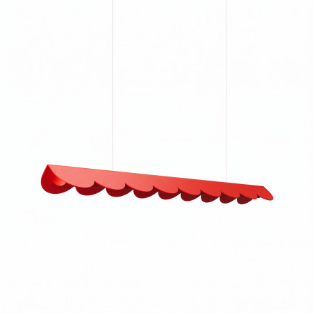 Lampa wisząca BISCUIT 100 czerwona LED 4000K Thoro