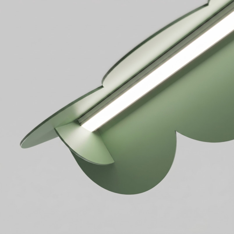 Lampa wisząca BISCUIT 100 szałwiowa LED 4000K Thoro
