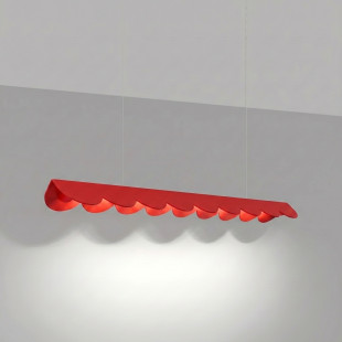 Lampa wisząca BISCUIT 100 czerwona LED 4000K Thoro