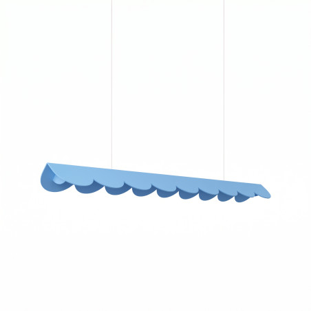 Lampa wisząca BISCUIT 100 błękitna LED 4000K Thoro