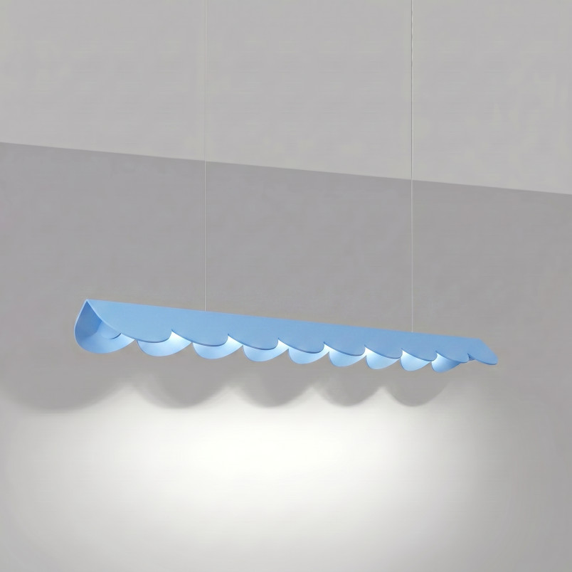 Lampa wisząca BISCUIT 100 błękitna LED 4000K Thoro