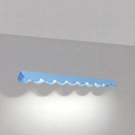 Lampa wisząca BISCUIT 100 błękitna LED 4000K Thoro