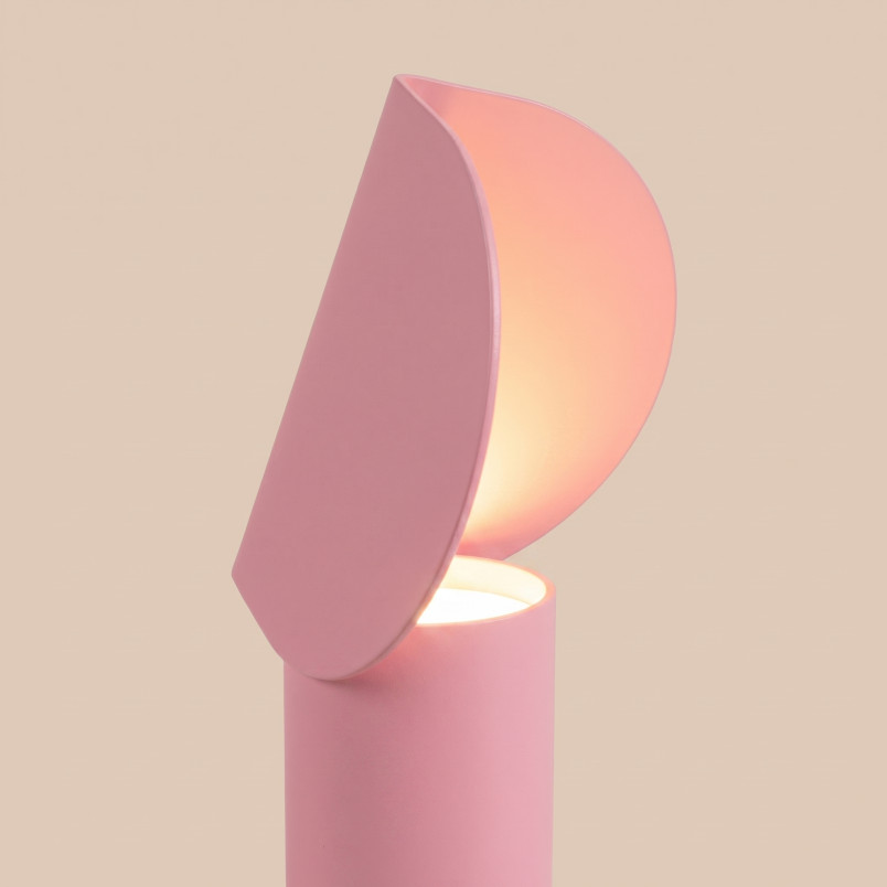 Lampa biurkowa BISCUIT różowa LED 3000K Thoro
