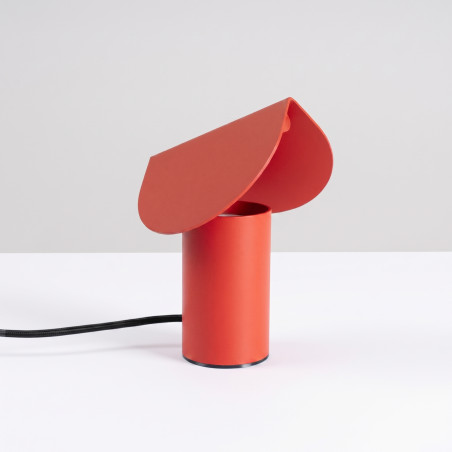 Lampa biurkowa BISCUIT czerwona LED 3000K Thoro