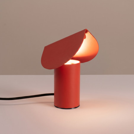 Lampa biurkowa BISCUIT czerwona LED 3000K Thoro