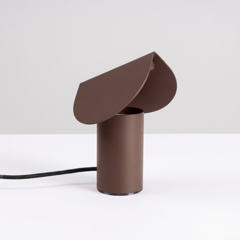 Lampa biurkowa BISCUIT brązowa LED 3000K Thoro
