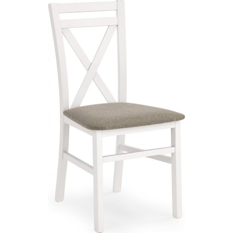 Krzesło drewniane białe Dariusz Halmar | Elegancki design