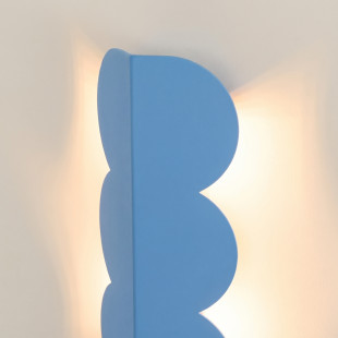 Kinkiet BISCUIT błękitny Thoro