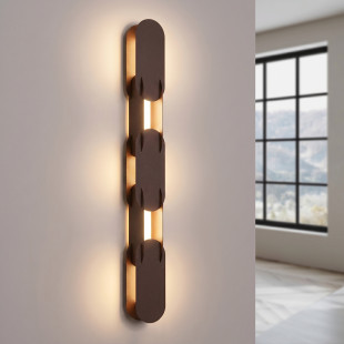 Kinkiet CHAIN 91 brązowy LED 3000K Thoro